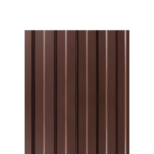 Профлист (профнастил) С8 0,5 RAL-3009 оксидно-красный